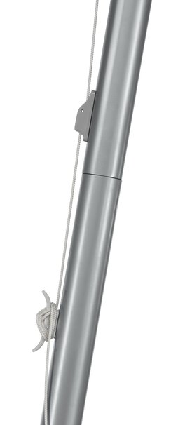 Mast für Sonnensegel silber